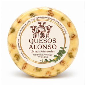 MANCHEGO ACEITUNA VERDE - NUEZ